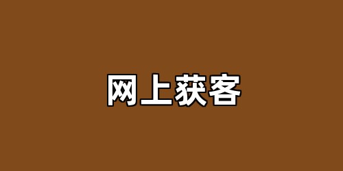 网上获客